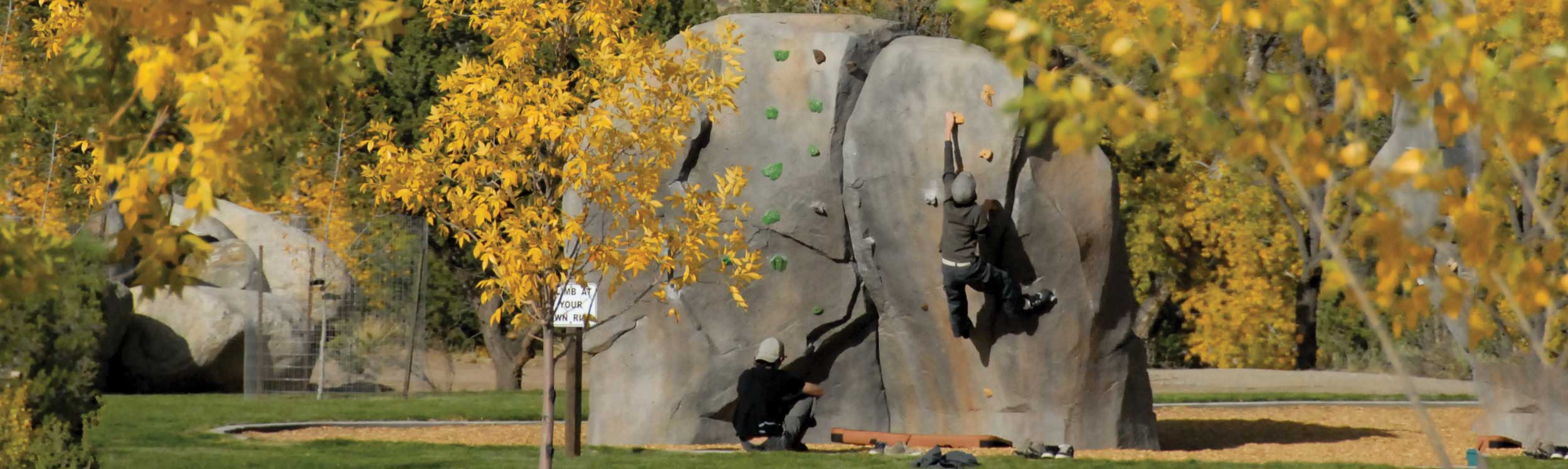 Rock Climbing Sculpture Park Equipment