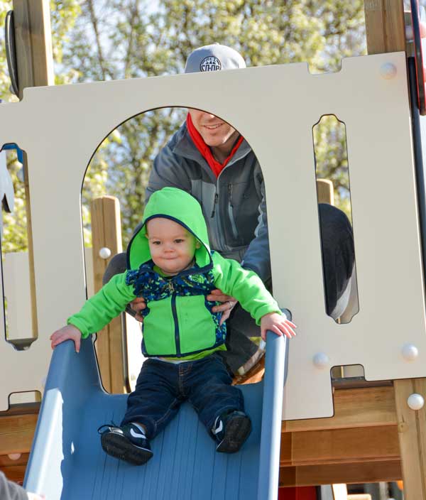 Safe toddler slides for churches, daycare centers and parks