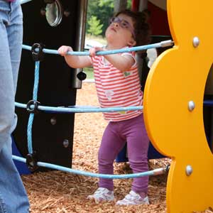 Parks and playgrounds for toddlers