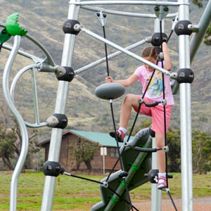 KOMPAN playground structures sold by Highwire