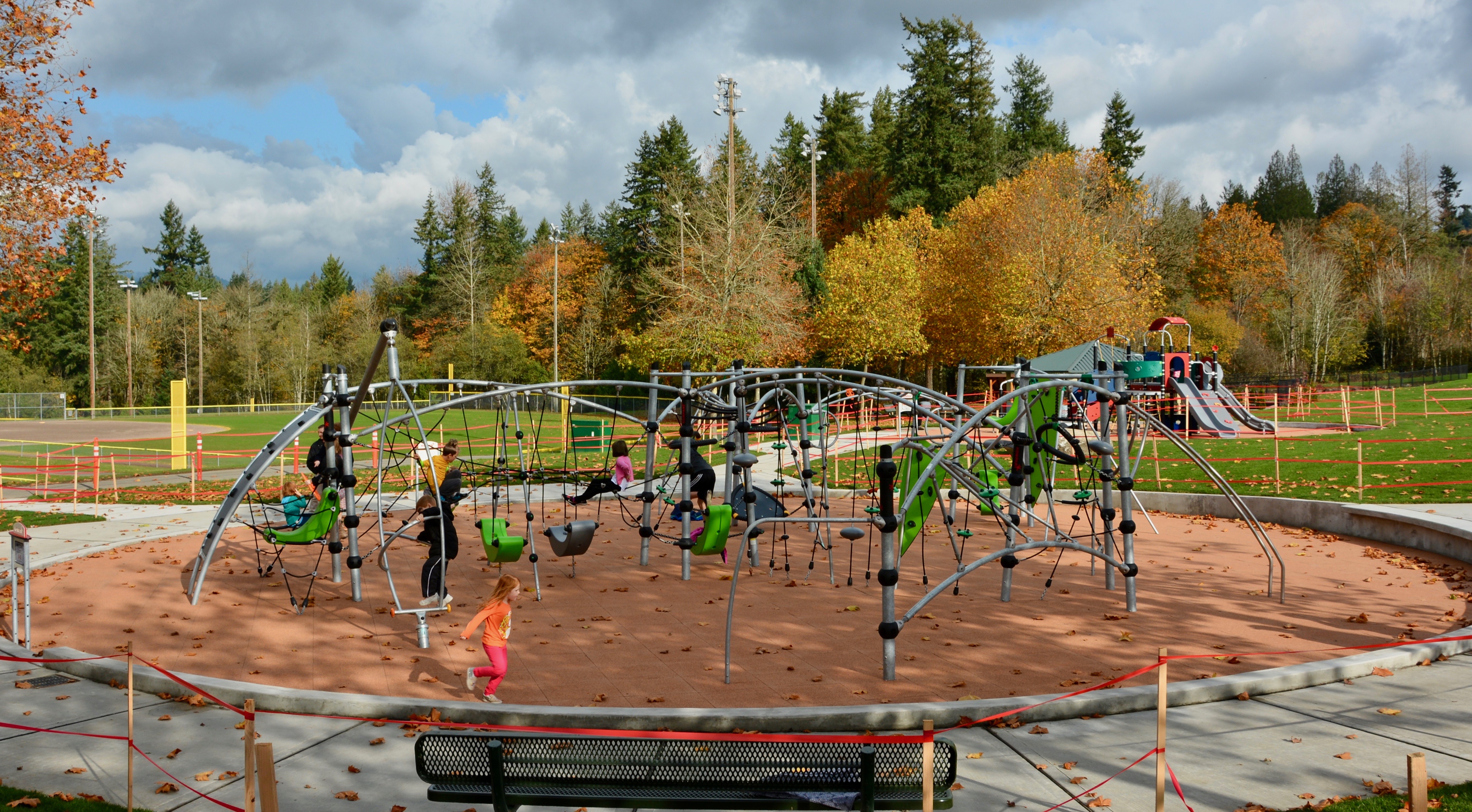 New Playground Equipment at Petrovitsky Park