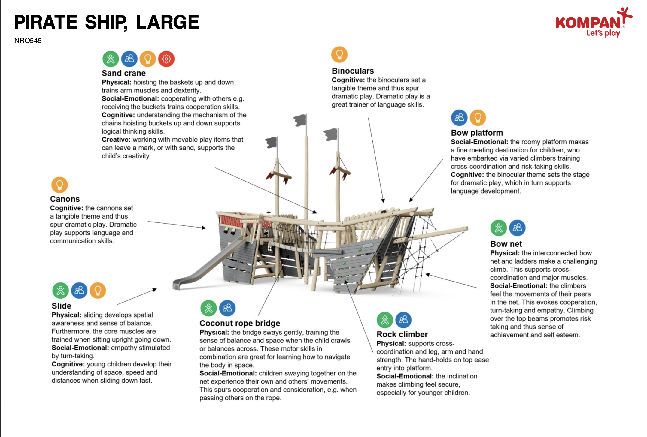 KOMPAN Pirate Ship